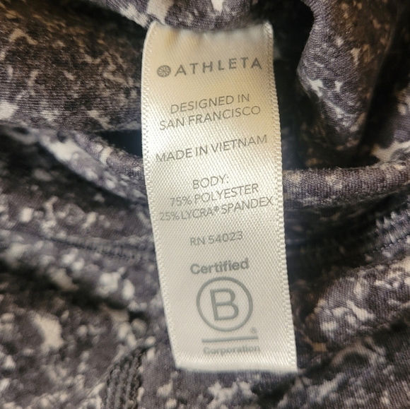 Athleta Salutation Pebble Beach Tight sz S - Picture 9 of 12